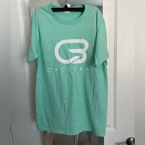 CYCLEBAR mint green t shirt size small